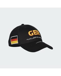 GERMANY CAP COUNTRY NAME UNISEX ONE SIZE BLACK
