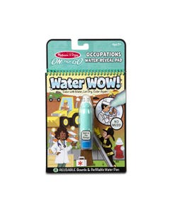 Melissa and Doug On the Go Water Wow! - Occupations Coloring Book