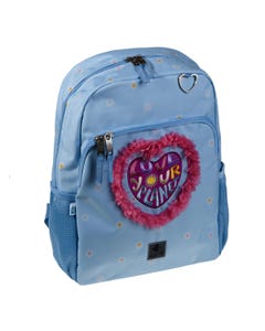 Backpack One Side 15.5in, Padded Base - LOVE PLANET - 2022/2023