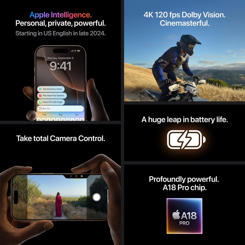 Apple iPhone 16 Pro 256GB Natural Titanium