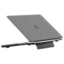 Smartix Premium Matte Transparent Shell with Stand For MacBook Pro 14" Black/ASSTD