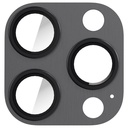 Smartix Premium Aluminium Camera Glass for Iphone 16/16 Plus Black 