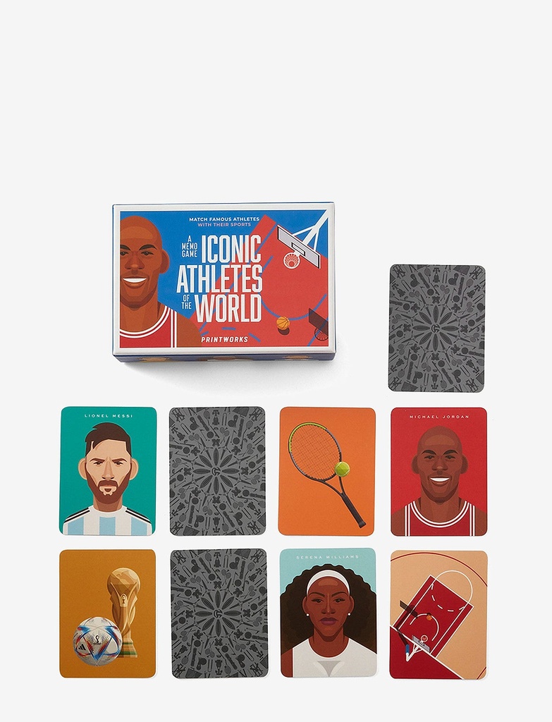 Memo Game - Iconic Athletes
