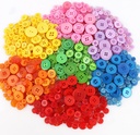 Buttons Craft 3x0.5cm Assorted Color