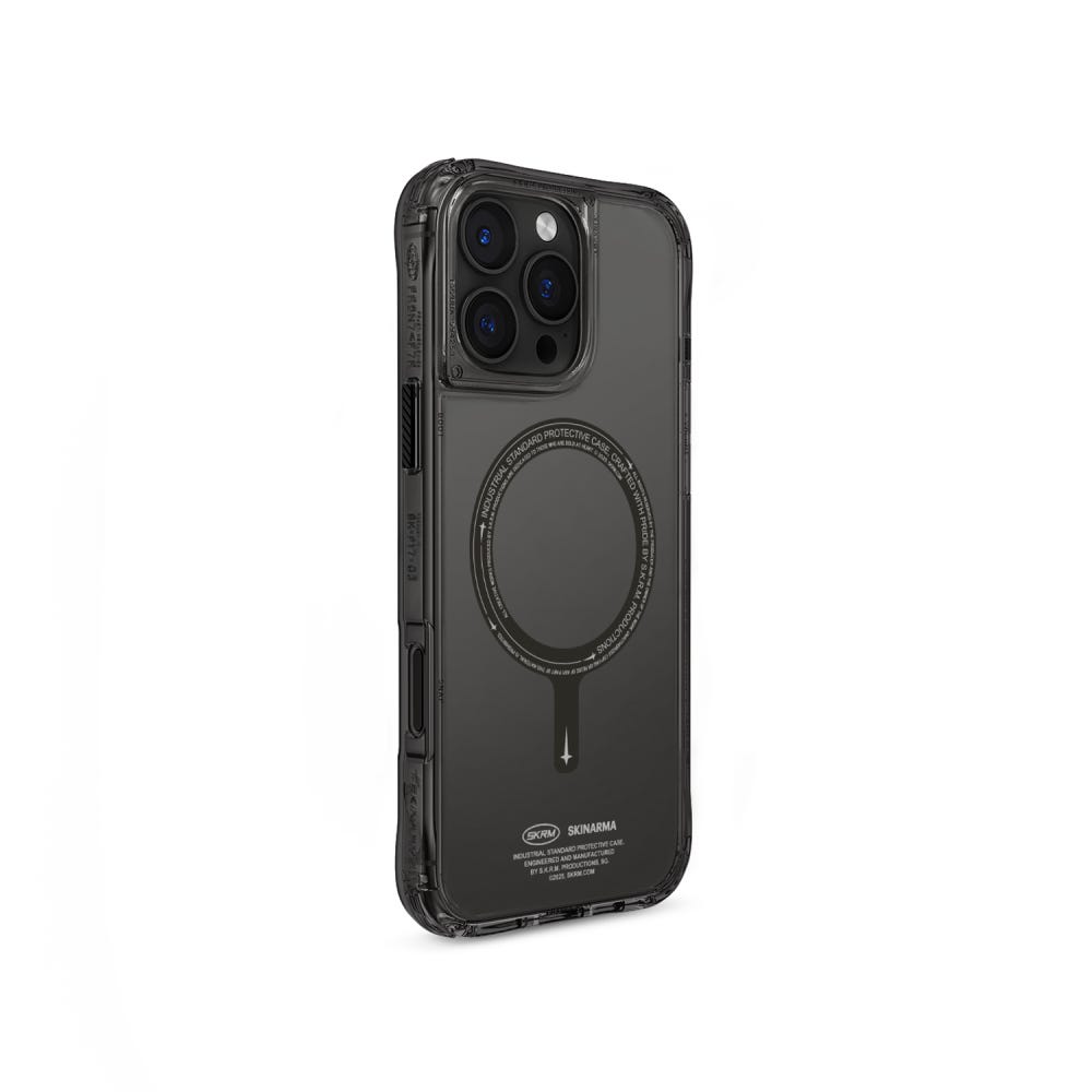 SKINARMA IPHONE PRO 6.3"" (2024) SAIDO MAG-CHARGE BLACK"