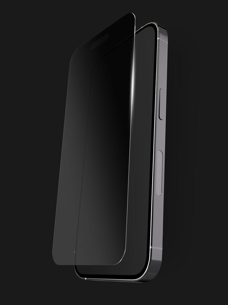 Body Guardx 10X Ultra Strong Silk Privacy glass iphone 15 pro