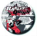HARLEY QUINN - AKA (BUTTON BADGE)