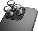 HOCO Crystal clear HD 3D metal frame lens glass iP16 Pro/Pro Max(V14)