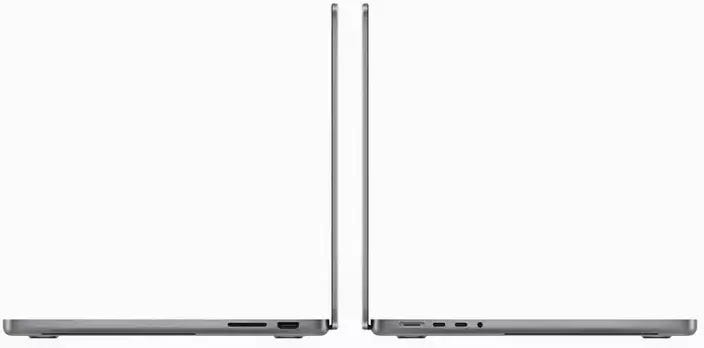 Apple MacBook Pro 14" M3 chip with 8 core CPU and 10 core GPU, 512GB SSD KB- ENG/ARB - Space Grey