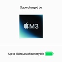 Apple MacBook Air 15" M3 chip with 8-core CPU and 10-core GPU, 16GB, 512GB SSD KB- ENG/ARB- Silver