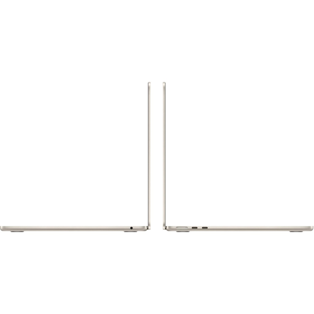Apple MacBook Air 13" M3 chip with 8-core CPU and 10-core GPU, 16GB, 512GB SSD KB- ENG/ARB - Starlight