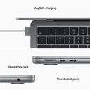 Apple MacBook Air 13'' M2 chip with 8-core CPU and 8-core GPU, 256GB - Space Grey