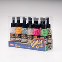 Glue Glitter 100ML Glow in Dark Assorted
