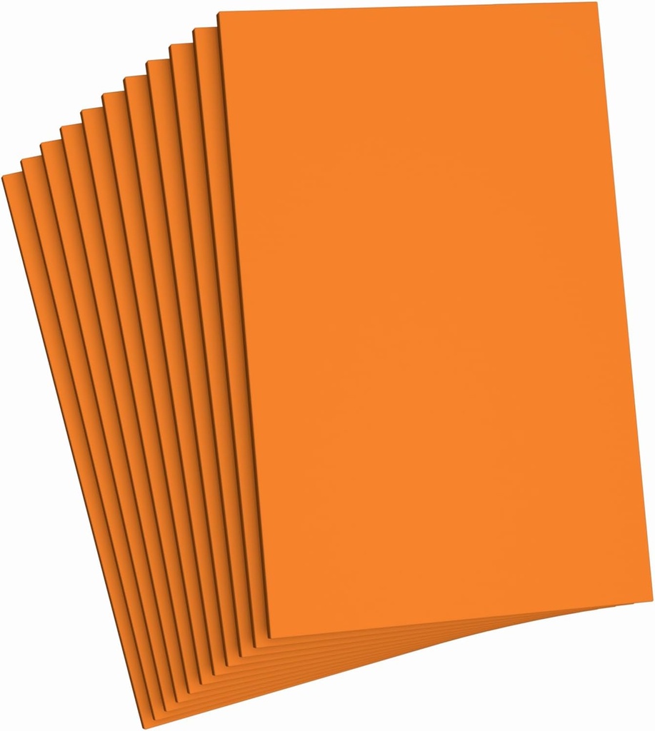 Eva Foam A3 W Glue #5 Orange Packet of 10pcs
