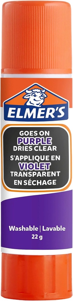 Elmer's Glue Stick Purple 22gm Bls=1Pc