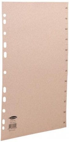 Concord Non Cat Index Kraft A4 Jan-Dec (Box 20)