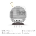 BENQ GV11 SMART PORTABLE PROJECTOR W ROTATING ANGLE, ANDROID TV, WIRELESS CASTING