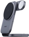 AUKEY LC-MC312-GY Gray Foldable 3-in-1 Magnetic Wireless Charger