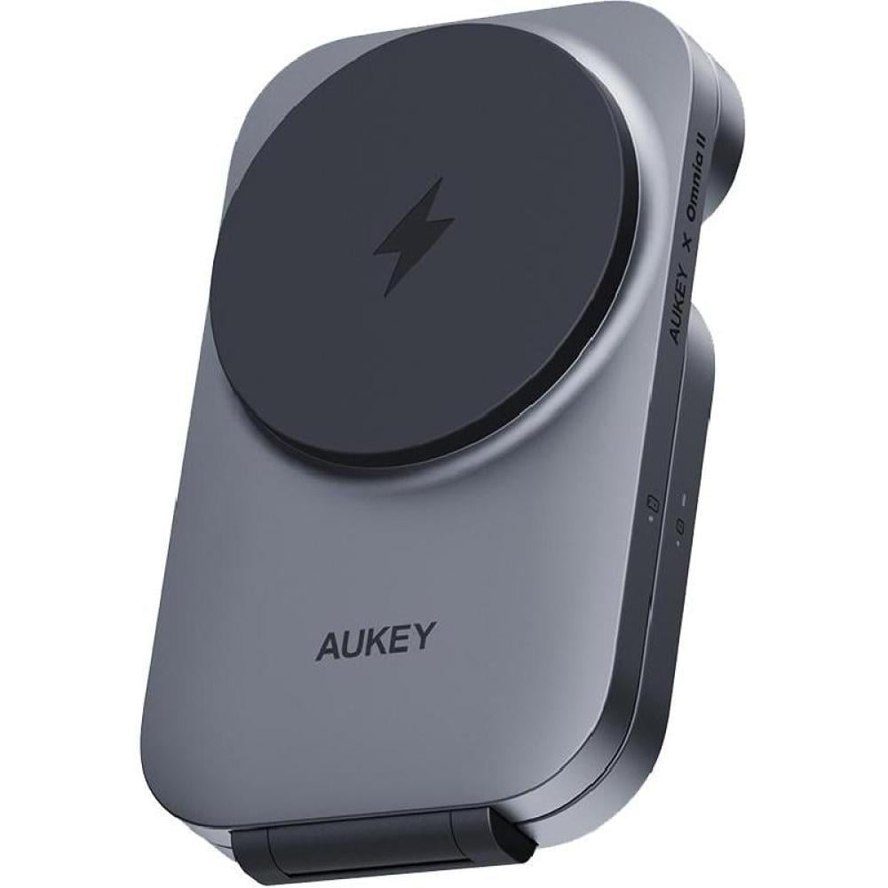 AUKEY LC-MC312-GY Gray Foldable 3-in-1 Magnetic Wireless Charger