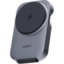 AUKEY LC-MC312-GY Gray Foldable 3-in-1 Magnetic Wireless Charger