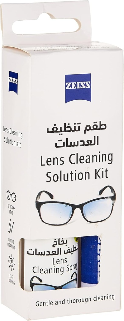 ZEISS LENS CLEANING KIT 30ML+CLOTH