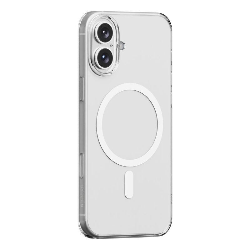 HYPHEN LUCD Crystal Clear MagSafe Case - iPhone 16 Plus - 6.7 Anti-Yellowing Technology