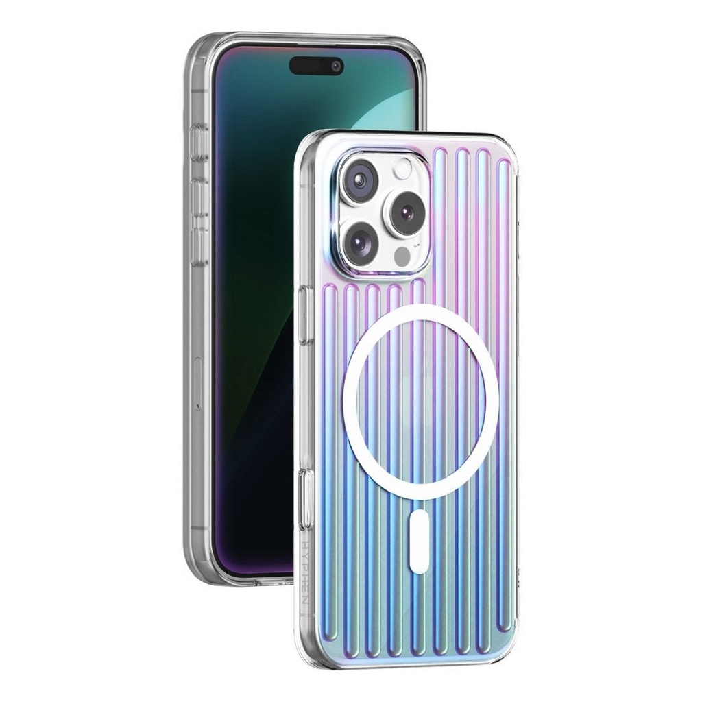 HYPHEN IRIS MagSafe Protective Ridges Case - iPhone 16 Pro - 6.3