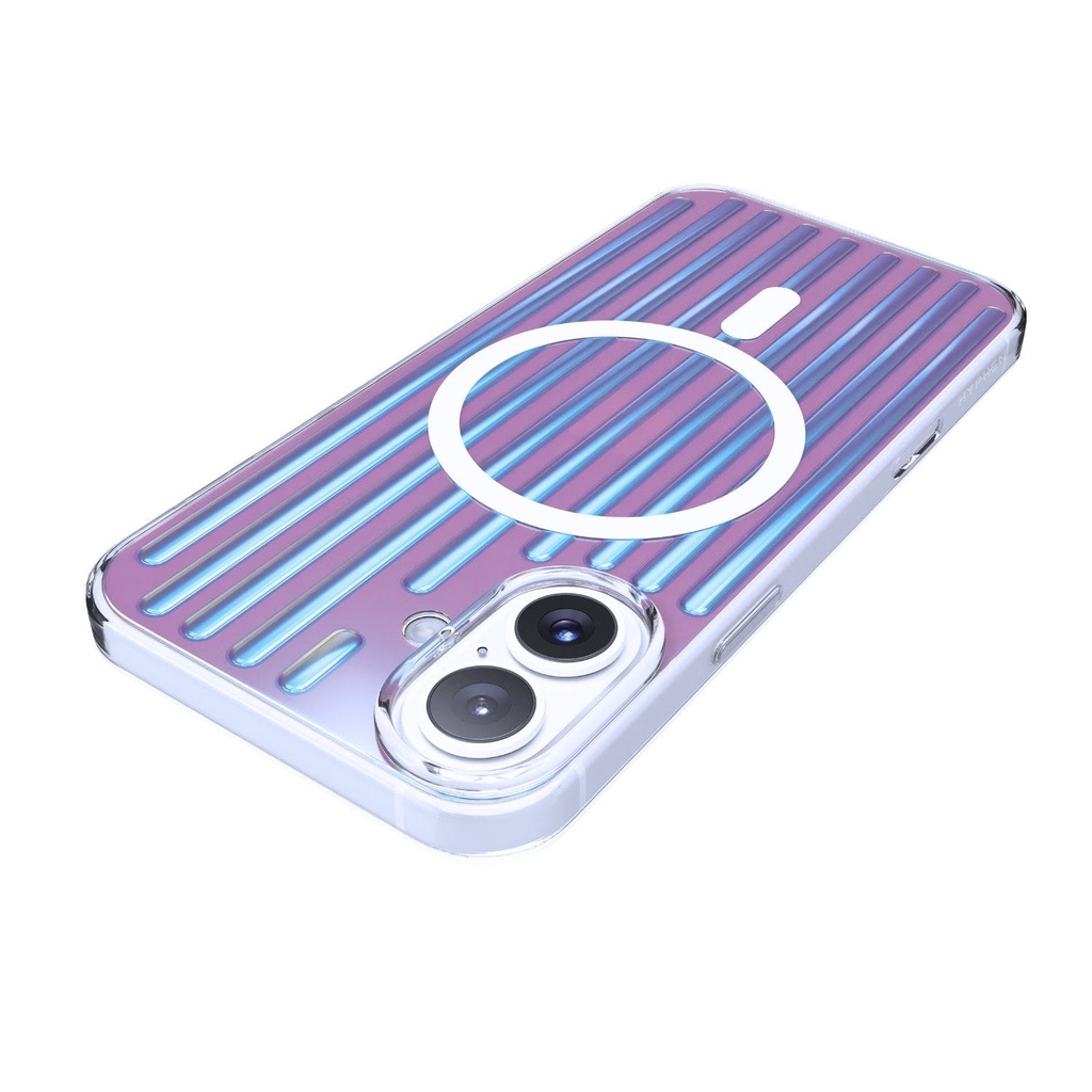 HYPHEN IRIS MagSafe Protective Ridges Case - iPhone 16 Plus - 6.7