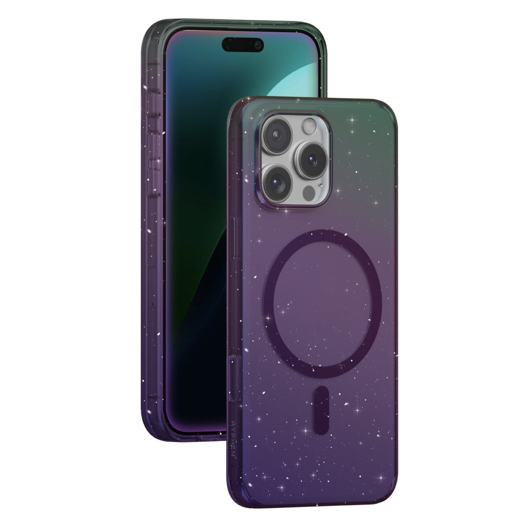 HYPHEN IRIS MagSafe Glitter Case - iPhone 16 Pro Max - 6.9