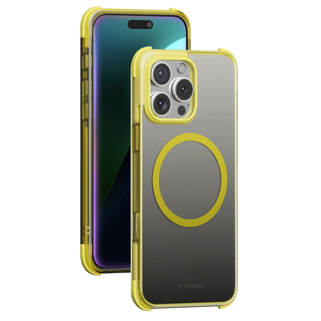 HYPHEN HUES Bumper MagSafe Case - Yellow - iPhone 16 Pro Max - 6.9