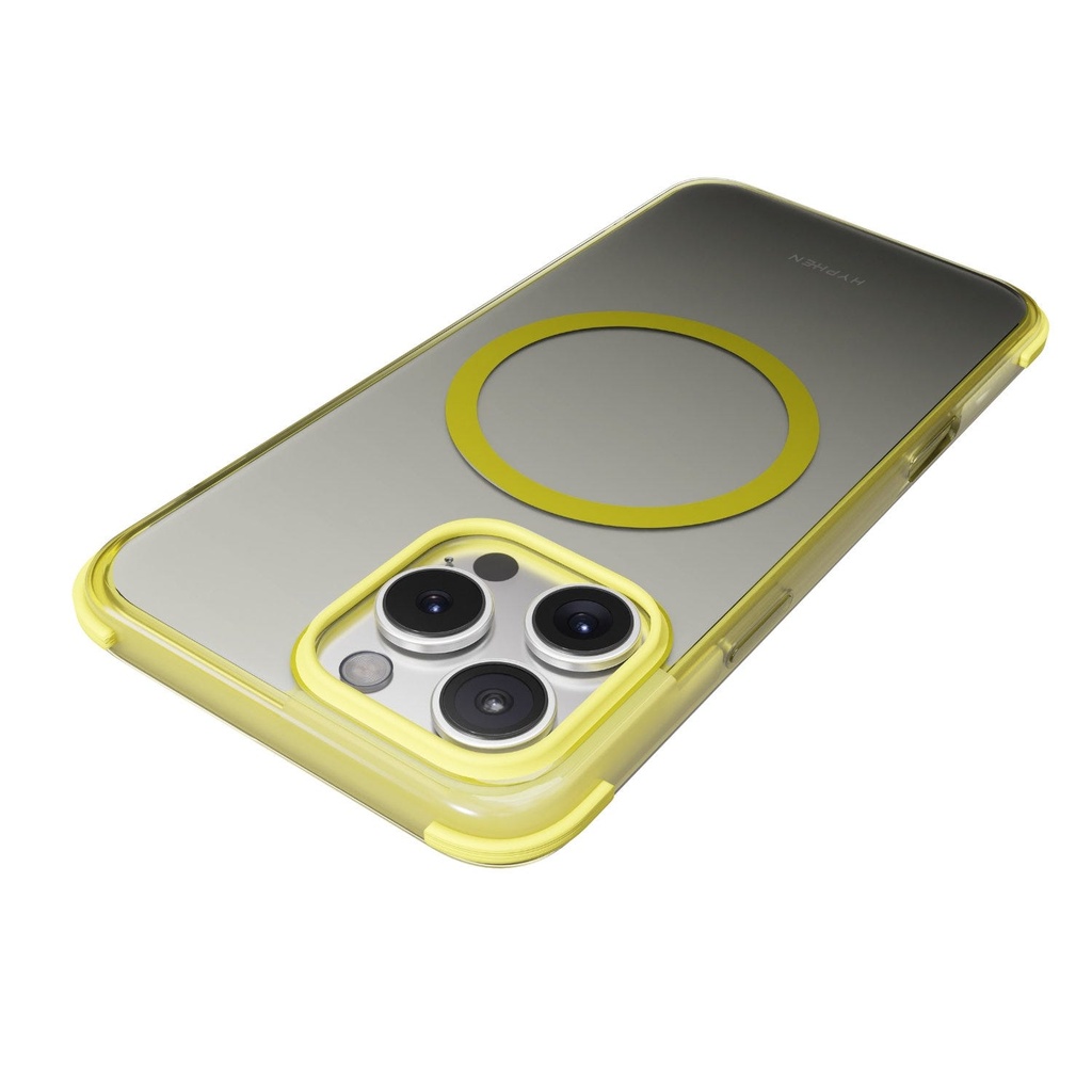 HYPHEN HUES Bumper MagSafe Case - Yellow - iPhone 16 Pro - 6.3