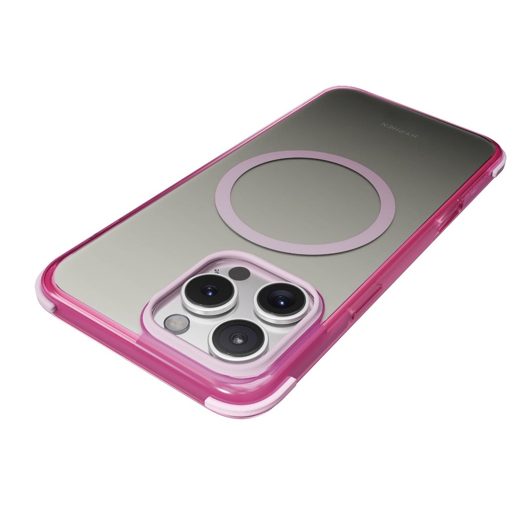 HYPHEN HUES Bumper MagSafe Case - Pink - iPhone 16 Pro - 6.3