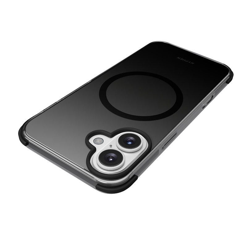 HYPHEN HUES Bumper MagSafe Case - Black - iPhone 16 Plus - 6.7