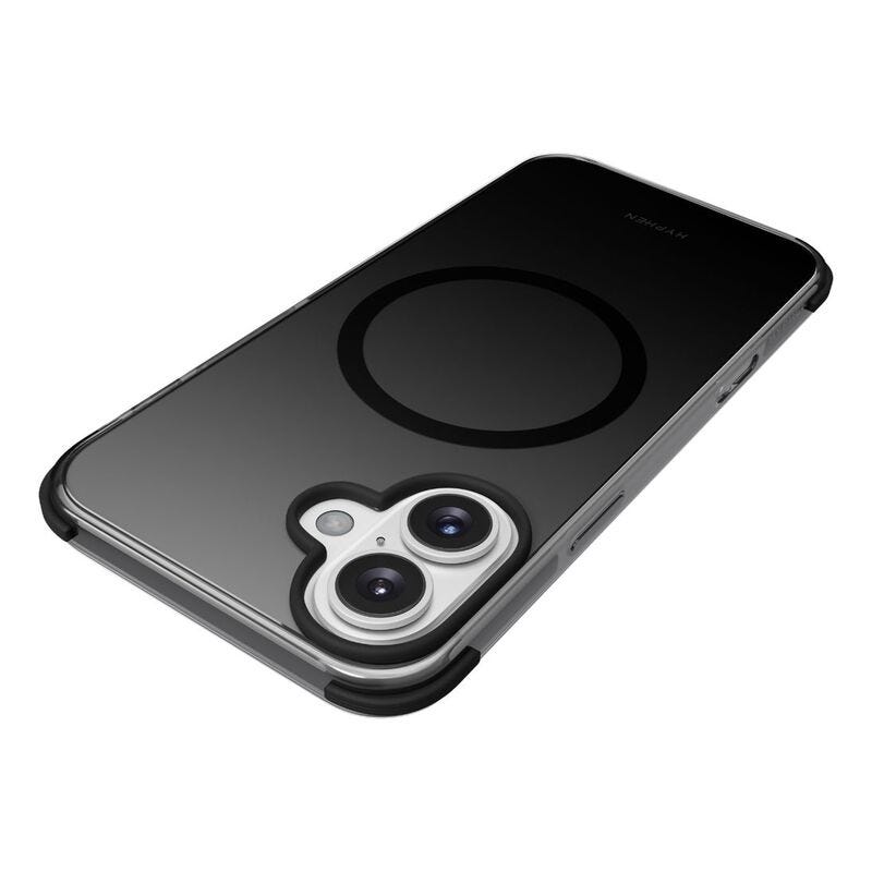 HYPHEN HUES Bumper MagSafe Case - Black - iPhone 16 - 6.1