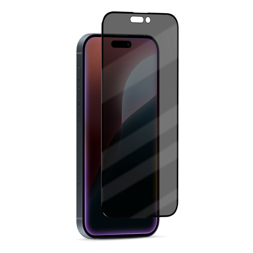 HYPHEN DEFENDR Privacy Tempered Glass with Applicator - iPhone 16 - 6.1 with GRS Applicator"