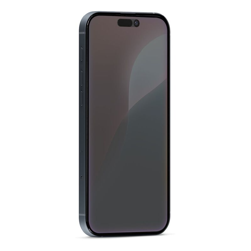 HYPHEN DEFENDR Matte-Privacy Tempered Glass with Applicator - iPhone 16 - 6.1 with GRS Applicator"