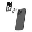 HYPHEN Camera Lens Protector- Black - iPhone 16 Pro/Pro Max with Self Installation Board"