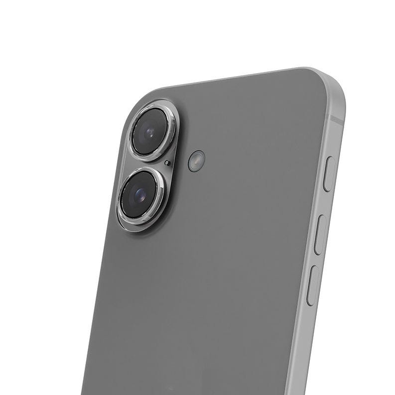 HYPHEN Camera Lens Protector - Clear - iPhone 16/Plus with Self Installation Board"