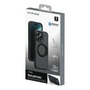 HYPHEN AXEL Shockproof MagSafe Case with Rotating Ring Stand - iPhone 16 Pro - 6.3 with Lanyard Str