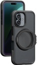 HYPHEN AXEL Shockproof MagSafe Case with Rotating Ring Stand - iPhone 16 Plus - 6.7 with Lanyard St