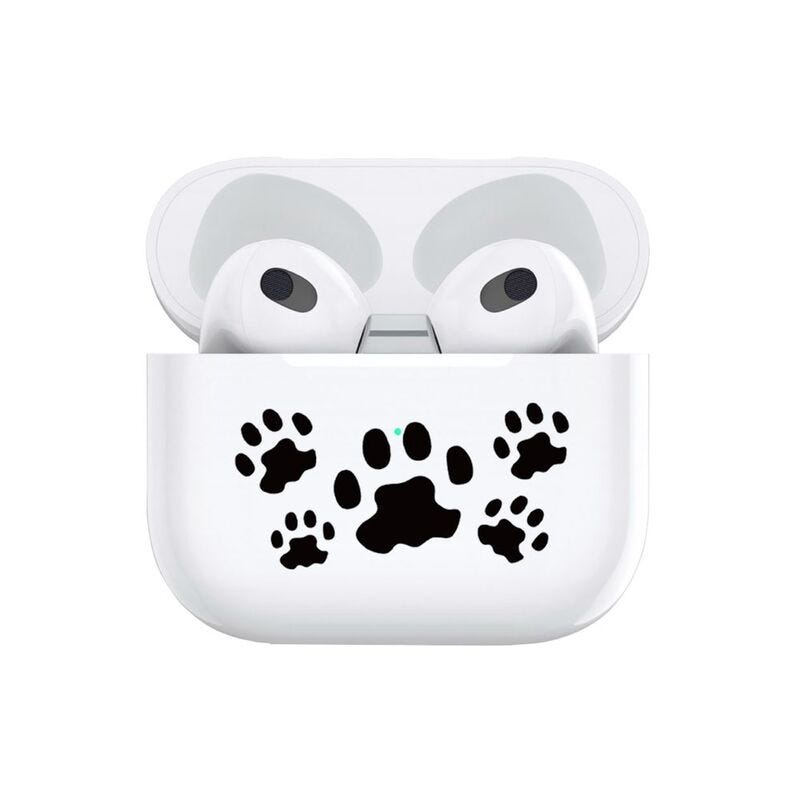 HYPHEN ArtPods Case Skin set with Applicator - AirPods (3rd Gen) - Paws