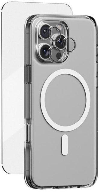 ESSE MagSafe AirSkin 3 in 1 Case - iPhone 16 Pro Max - 6.7 Includes Clear MagSafe Case + Tempered G