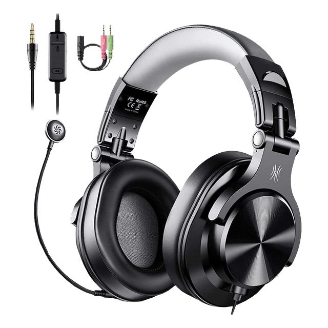 OneOdio A71D Wired Gaming Headphones Black