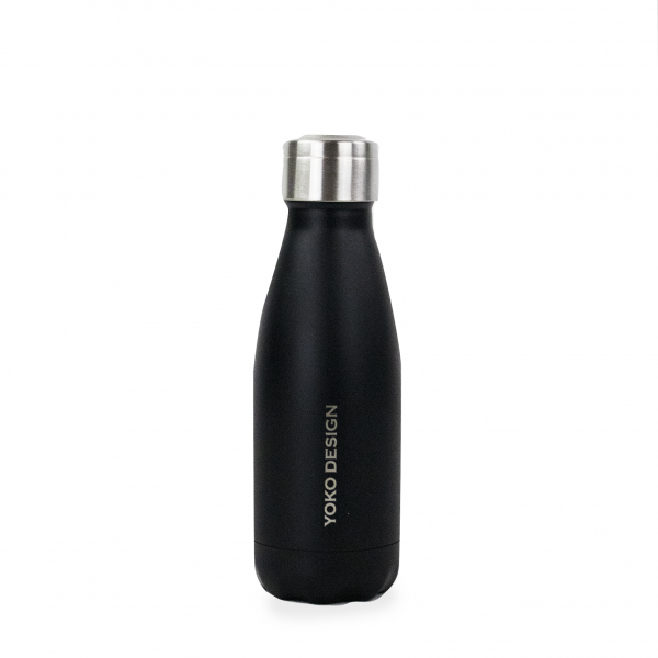 BOUTEILLE ISOTHERME MAT 260ML NOIR/7750D