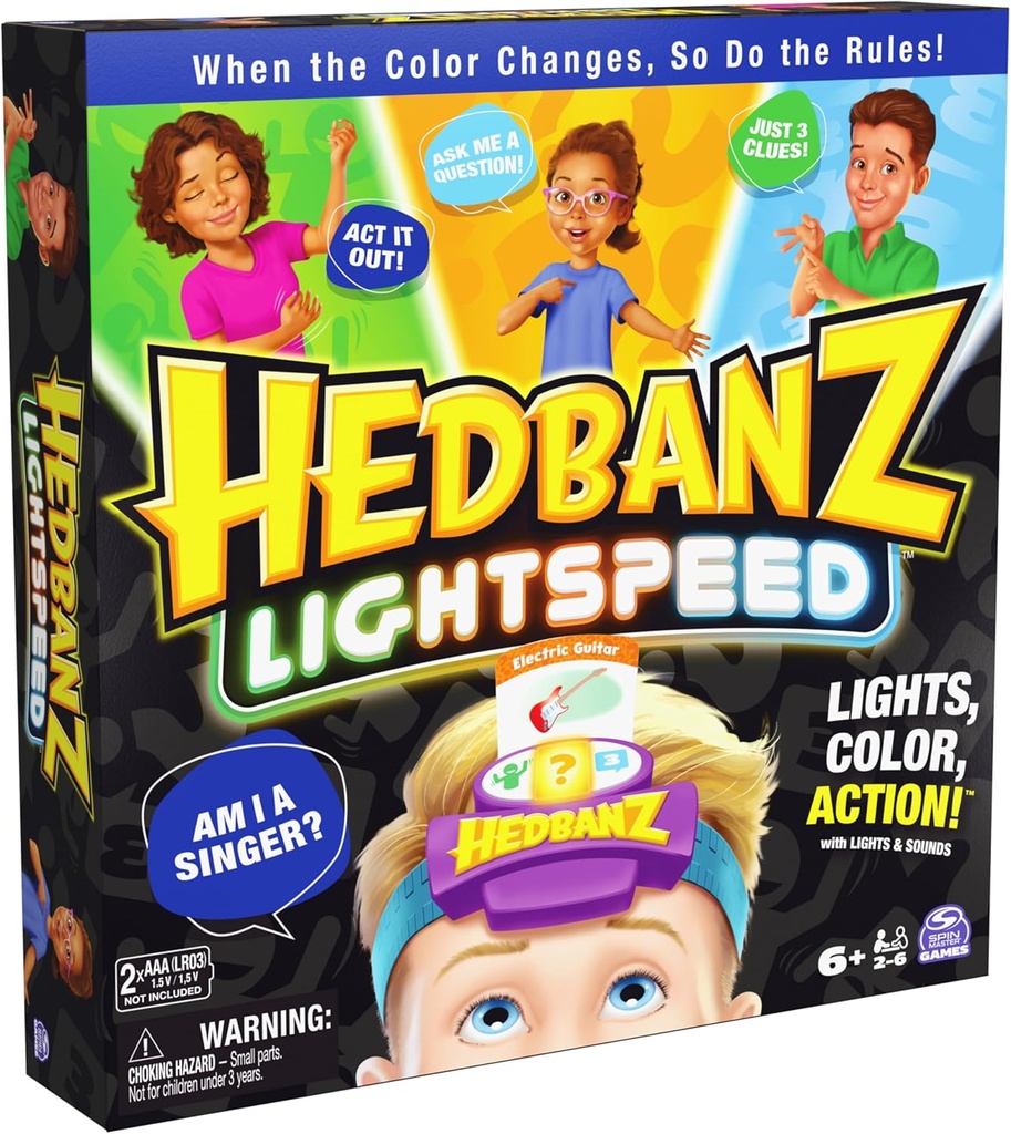 GAME HEDBANZ LIGHT SPEED