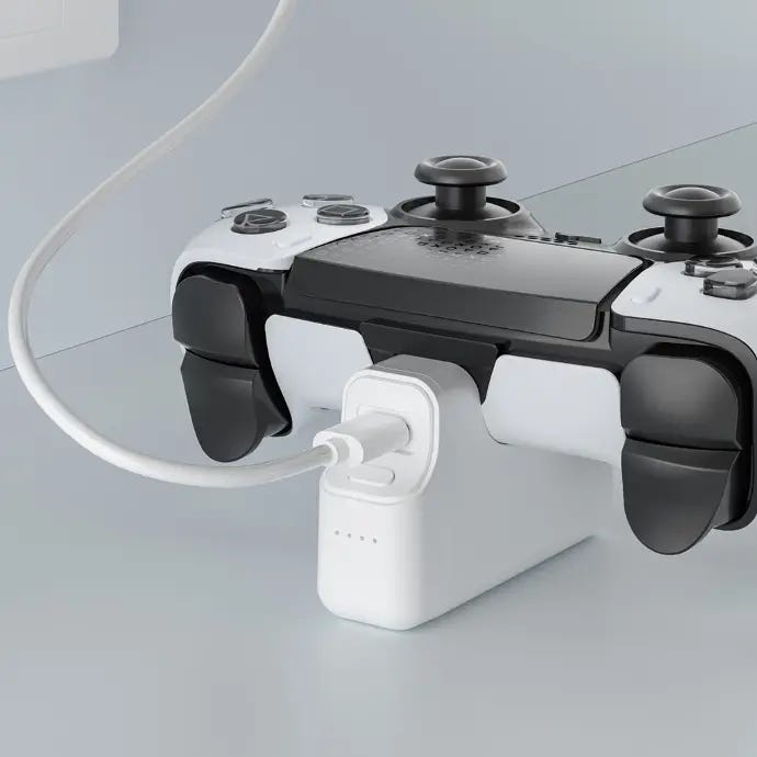 Porodo Gaming 3400mAh PS5 Edge Controller Battery Pack Black