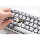 Ducky One 3 Mini Aura 60% Wired Mechanical Gaming Keyboard - Red Switch - Mist - لوحة مفاتيح