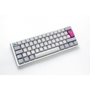 Ducky One 3 Mini Aura 60% Wired Mechanical Gaming Keyboard - Brown Switch - Mist - لوحة مفاتيح