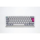 Ducky One 3 Mini Aura 60% Wired Mechanical Gaming Keyboard - Brown Switch - Mist - لوحة مفاتيح