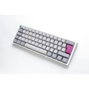 Ducky One 3 Mini Aura 60% Wired Mechanical Gaming Keyboard - Brown Switch - Mist - لوحة مفاتيح